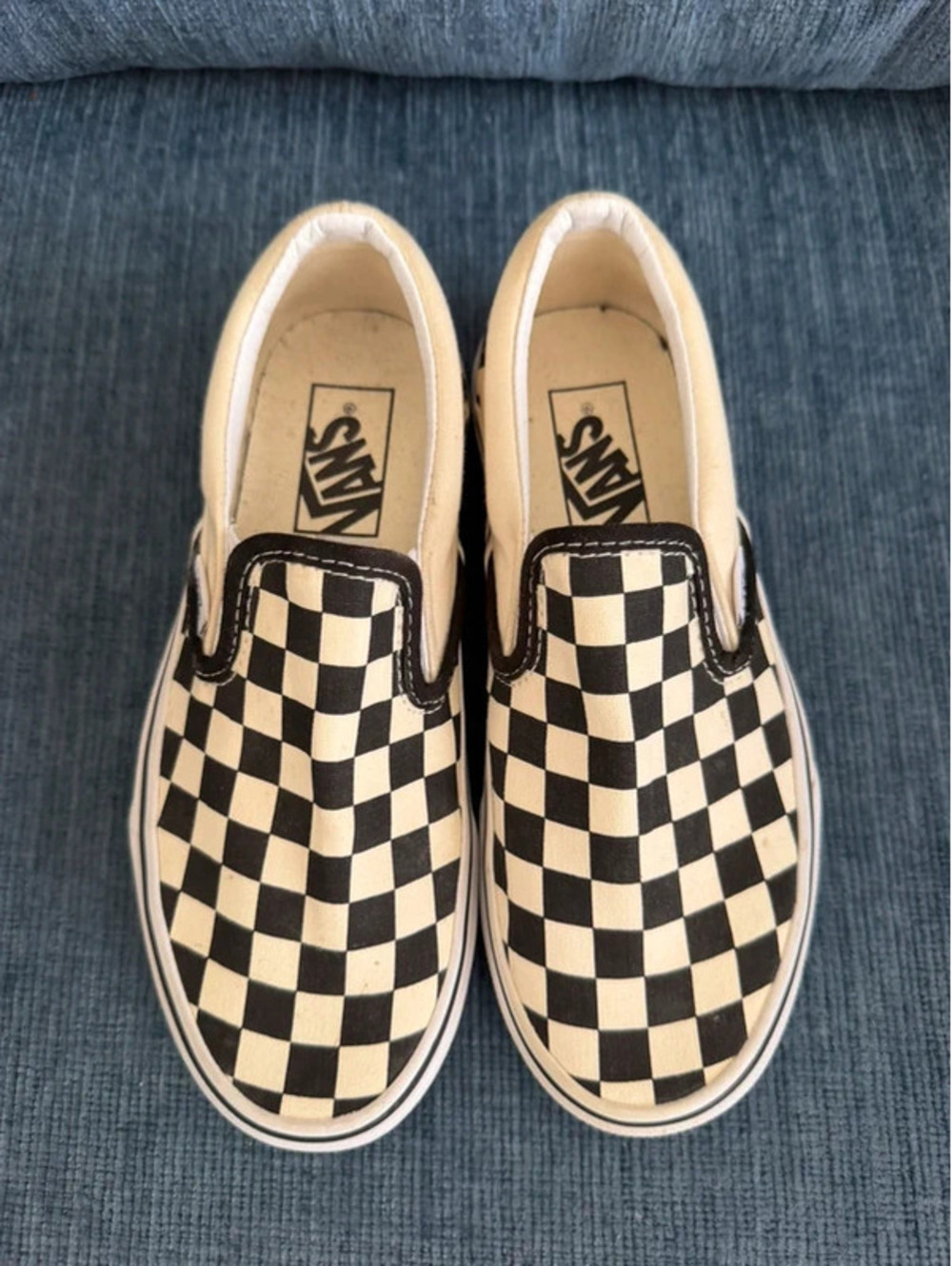 classic Vans Checkerboard Slip-On sneakers M4 W5.5